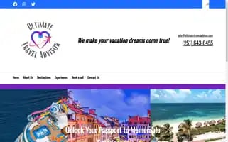 Ultimatetraveladvisor.com Screenshot 2024-04-14 10:07:04