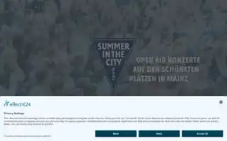 Summerinthecity-mainz.de Screenshot 2024-07-09 01:57:34