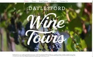Daylesfordwinetours.com Screenshot 2024-04-17 17:05:12