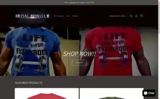 Ironjunglefit.com Screenshot 2024-04-23 20:03:35