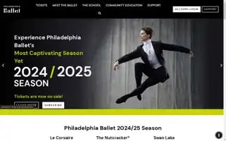 Philadelphiaballet.org Screenshot 2024-07-02 06:03:16