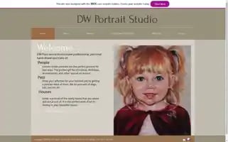 Dwportraitstudio.com Screenshot 2024-07-01 23:53:18
