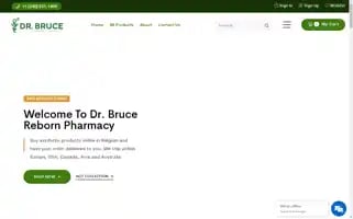 Drbrucerebornpharmacy.com Screenshot 2024-05-29 14:11:32