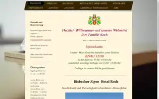 Rixbeckeralpen-hotelkoch.de Screenshot 2024-04-19 08:09:03