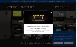 Corporatetonersupply.com Screenshot 2024-05-09 06:20:18