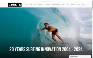Cohetesurfboards.com Screenshot 2024-07-01 13:58:44