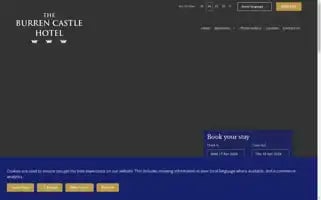 Burrencastlehotel.ie Screenshot 2024-04-17 10:06:37