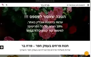 Chic-flowers.co.il Screenshot 2024-05-21 05:05:39