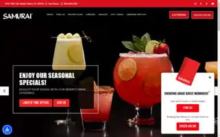 Samurairestaurant.com Screenshot 2024-05-13 19:37:51
