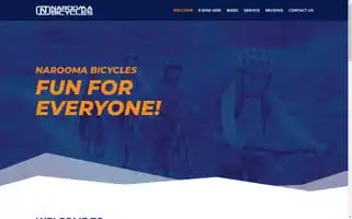 Naroomabicycles.com.au Screenshot 2024-05-18 15:02:38