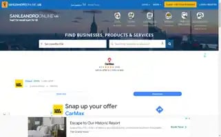 Sanleandroonline.us Screenshot 2024-07-07 05:42:33
