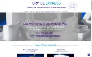Dryiceexpress.ca Screenshot 2024-06-13 05:19:36