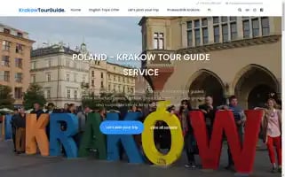 Krakowtourguide.info Screenshot 2024-04-22 11:42:27