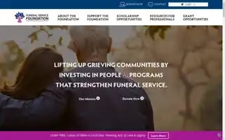Funeralservicefoundation.org Screenshot 2024-07-01 02:13:16