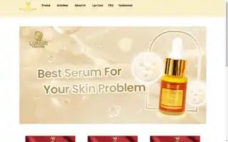 Luhurpremiumskincare.com Screenshot 2024-05-20 03:34:45