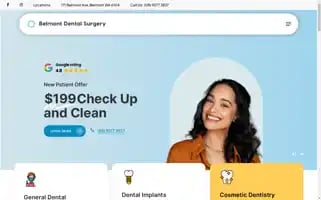 Belmontdental.com.au Screenshot 2024-07-06 16:19:47