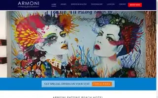 Armonipatongbeachhotel.com Screenshot 2024-04-15 20:33:23