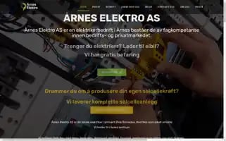 Aarneselektro.no Screenshot 2024-07-05 00:19:59