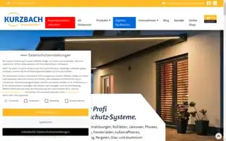 Kurzbach-sonnenschutz.de Screenshot 2024-06-15 14:50:06