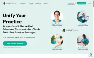 Unifiedpractice.com Screenshot 2024-06-18 11:16:37