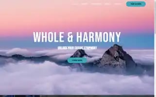 Wholeandharmony.com Screenshot 2024-05-24 22:54:34