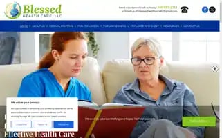 Blessedhealthcarellc.com Screenshot 2024-07-05 04:48:00
