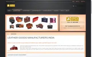 Apexleathergoods.com Screenshot 2024-05-08 13:19:37