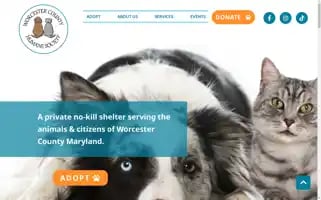 Worcestercountyhumanesociety.org Screenshot 2024-05-17 00:18:12