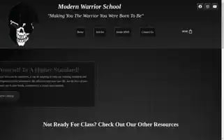 Modernwarriorschool.com Screenshot 2024-05-21 23:52:59