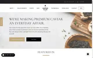 Thecaviarclub.com Screenshot 2024-05-05 00:08:32