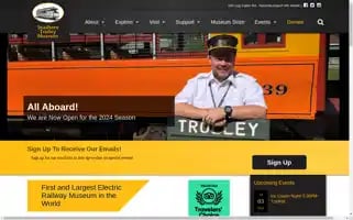 Trolleymuseum.org Screenshot 2024-07-01 10:18:21