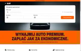 Sixt.pl Screenshot 2024-07-01 22:08:08