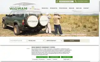 Wigwam-tours.de Screenshot 2024-04-22 11:20:13