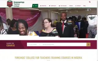 Greenspringstrainingcollege.com Screenshot 2024-06-12 11:25:31