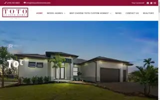Totocustomhomes.com Screenshot 2024-07-06 08:16:56