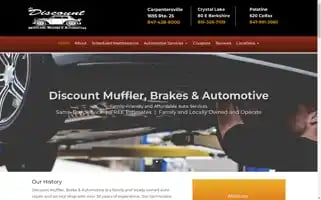 Discountmufflerbrakeauto.com Screenshot 2024-05-09 10:31:48