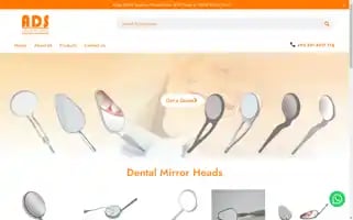 Afzaadentalsupplies.com Screenshot 2024-05-22 22:55:37