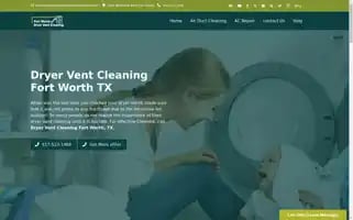 Dryerventcleaningfortworthtx.com Screenshot 2024-06-13 05:18:21