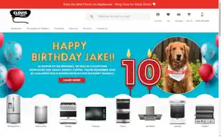 Clovisappliances.com Screenshot 2024-05-09 04:28:33