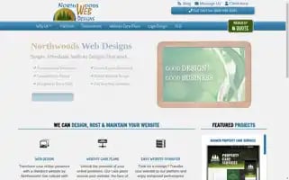 Northwoodswebdesigns.com Screenshot 2024-06-12 23:12:27