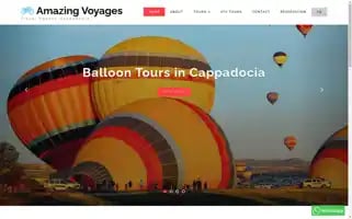 Amazingvoyagestravel.com Screenshot 2024-04-15 19:36:01