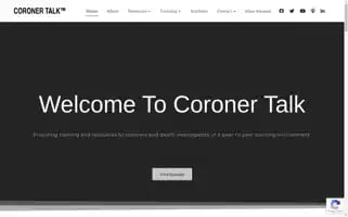 Coronertalk.com Screenshot 2024-06-30 23:28:12