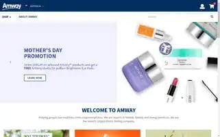 Amway.com.au Screenshot 2024-05-08 12:47:04