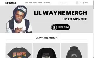 Lilwaynemerch.store Screenshot 2024-05-27 16:30:03