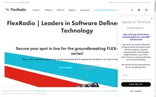 Flexradio.com Screenshot 2024-07-03 23:27:17