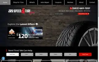 Tiresincmanchester.com Screenshot 2024-05-14 12:57:34