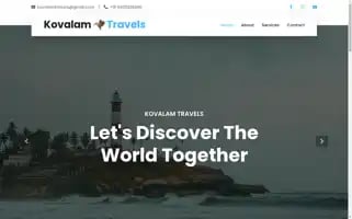 Kovalamtravels.com Screenshot 2024-04-15 19:37:34