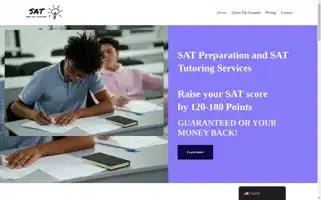 Satprepandtutoring.com Screenshot 2024-05-18 19:19:00