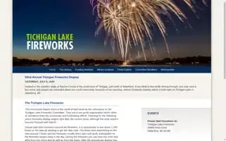 Tichiganlakefireworks.com Screenshot 2024-07-05 19:15:08