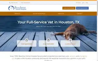 Beechnutanimalhospital.com Screenshot 2024-05-15 13:52:25